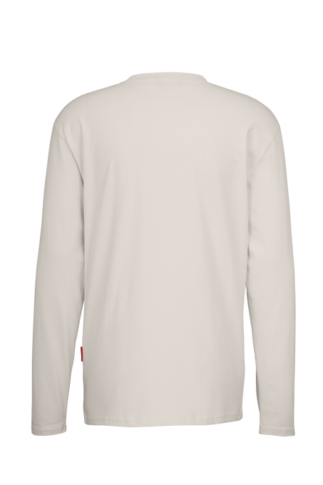 Tricou Van Deer Casual Longsleeve Off White - 2025/26