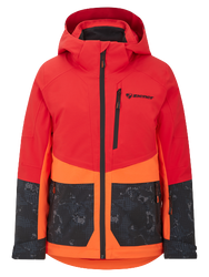 Geaca Ziener Trivor Lady Padded Red Orange Pop - 2024/25