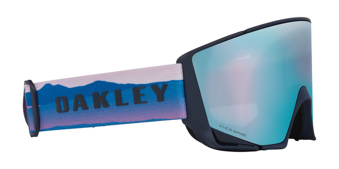 Ochelari de schi Oakley Flow Scape M Mikaela Shiffrin Signature/Prizm Snow Sapphire Iridium + Additional lens Prizm Snow Iced Iridium - 2025/26
