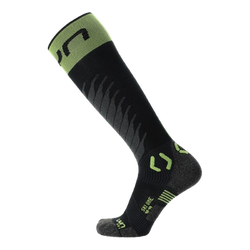 Șosete de schi UYN Man Ski One Merino Socks Black/Lime - 2025/26