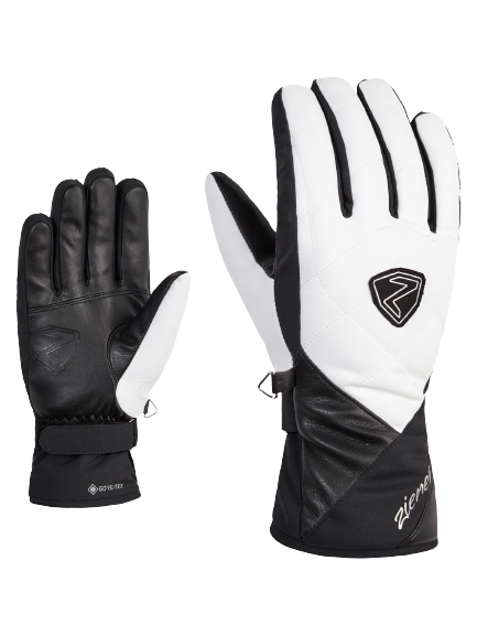 Mănuși Ziener Kamea GTX Lady Glove Black White - 2024/25