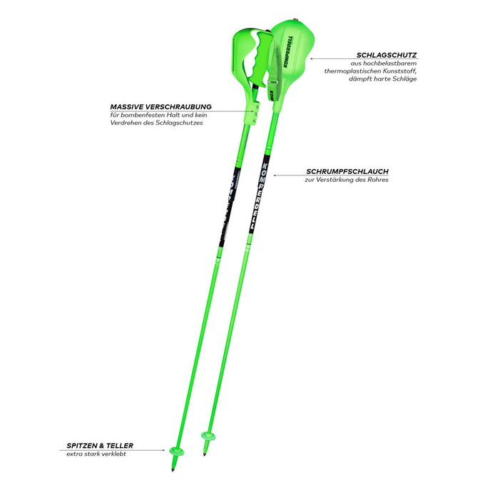 Bețe de schi Komperdell Nationalteam Carbon Slalom 12,3 - 2025/26