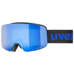Uvex PWDR FM Black Matt/Mirror Blue - 2025/26