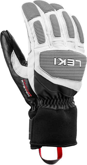 Mănuși LEKI Griffin Pro 3D White/Black - 2025/26