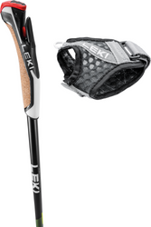 Bastoane pentru mers Nordic Walking LEKI Flash Carbon