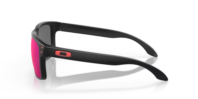 Oakley Holbrook Matte Black/Positive Red Iridium - 2023