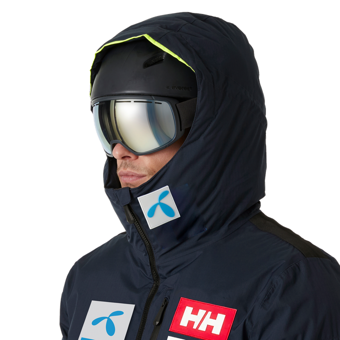 Jacheta de schi Helly Hansen Kvitfjell Race Puffy Jacket Navy NSF Team - 2024/25