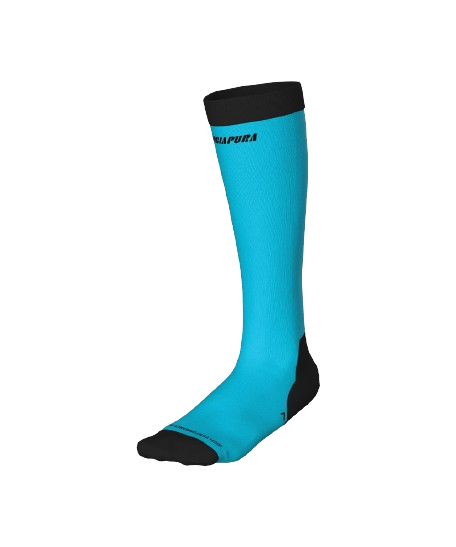 Șosete de schi Energiapura HP Silk Socks Fluo Turquise/Black - 2025/26
