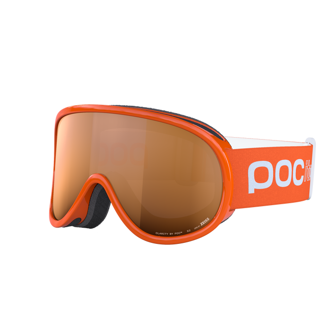 Ochelari de protecție POC Pocito Retina Fluorescent Orange/Partly Sunny Light Orange - 2025/26