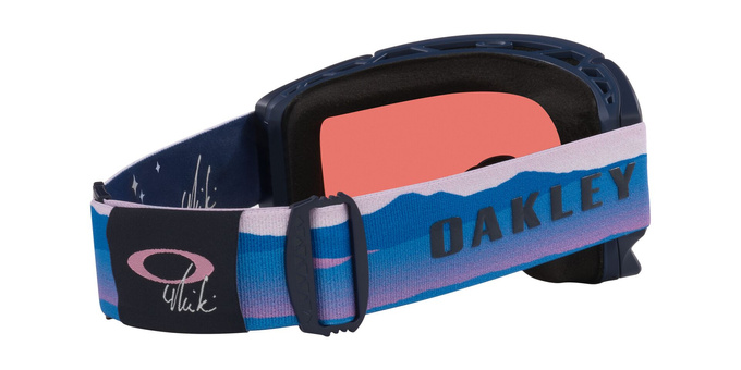 Ochelari de schi Oakley Flow Scape M Mikaela Shiffrin Signature/Prizm Snow Sapphire Iridium + Additional lens Prizm Snow Iced Iridium - 2025/26