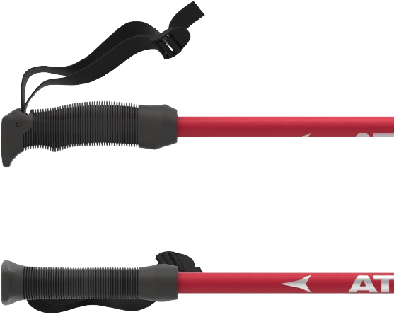 Bețe de schi Atomic AMT JR Telescopic Red/Silver - 2024/25