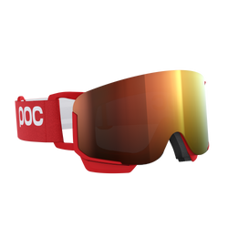 Ochelari de protecție POC Nexal Mid Prismane Red/Partly Sunny Orange - 2025/26