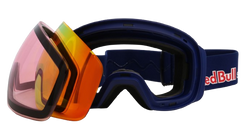 Ochelari de protecție Red Bull Spect JON Blue/Orange With Red Mirror +  lentilă suplimentară - 2025/26