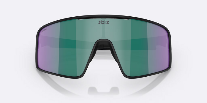 Ochelari de vedere BLIZ P001 Frame Matte Black with Brown/Green Multicolor Lenses