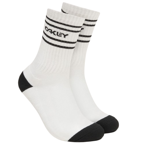 Șosete Oakley Icon B1B Socks 2.0 White/Black