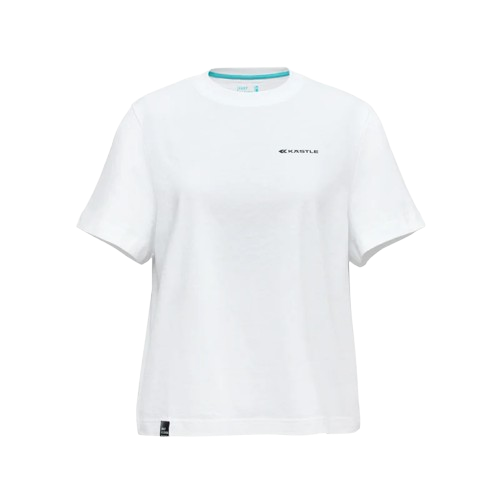 Tricou Kastle Logo-T 100 Women White - 2024/25