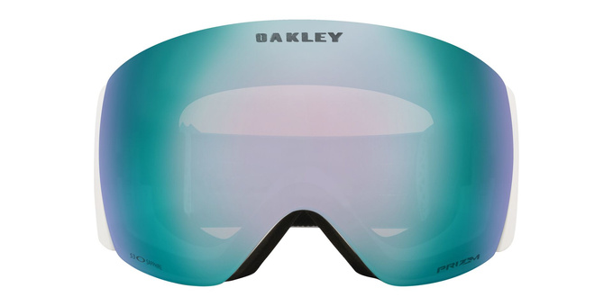 Ochelari de schi Oakley Flight Deck Pro L Matte White/Prizm Snow Sapphire Iridium + Additional lens Prizm Snow Iced Iridium - 2025/26