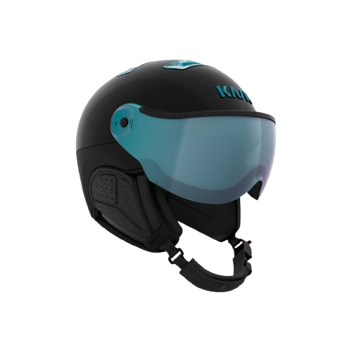 Cască KASK Chrome Visor Black/Sky - 2024/25