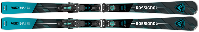 Schiuri Rossignol Forza 50' CAM Konect + Nx 12 Konect GW B80 Black Blue - 2025/26