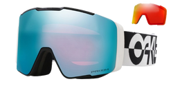 Ochelari de schi Oakley Line Miner Pro L Black White Duality Prizm Sapphire + lentile suplimentare Prizm Torch - 2024/25