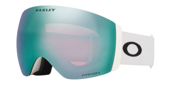 Ochelari de schi Oakley Flight Deck Pro L Matte White/Prizm Snow Sapphire Iridium + Additional lens Prizm Snow Iced Iridium - 2025/26