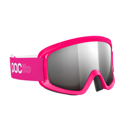 Ochelari de protecție POC POCito Opsin Fluorescent Pink/Partly Sunny Silver - 2025/26