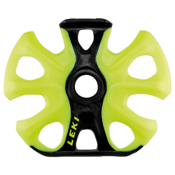 LEKI Big Mountain Binding Basket negru/plăci de neon