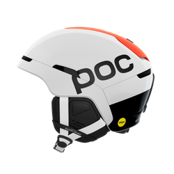 Cască POC Obex Connect Hydrogen White/Fluorescent Orange AVIP - 2025/26