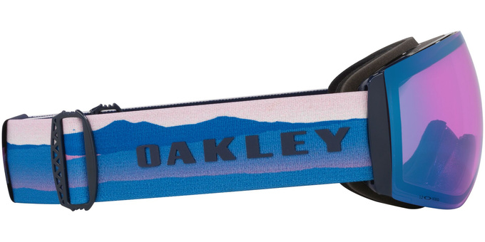 Ochelari de schi Oakley Flight Deck Pro L Mikaela Shiffrin Sig/Prizm Snow Iced Iridium + Additional lens Prizm Snow Sapphire Iridium - 2025/26
