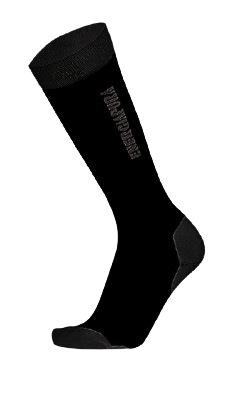 Șosete de schi ENERGIAPURA Long Socks Top Silk Anthracite - 2022/23