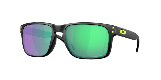 Ochelari de vedere Oakley Holbrook Matte Black Frame/Prizm Road Jade Lenses