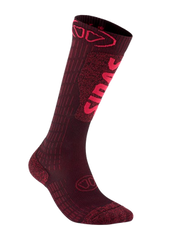 Șosete de schi Sidas Ski Expert Lady Burgundy - 2025/26