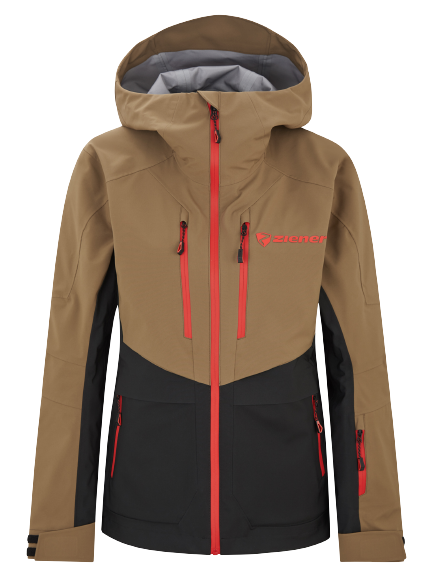 Geaca Ziener Trivor Lady Padded Walnut Red - 2024/25