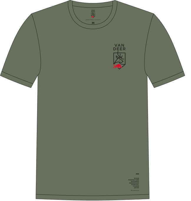 Tricou Van Deer Essential T-Shirt Khaki  - 2024/25
