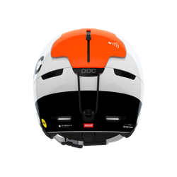Cască POC Obex Connect Hydrogen White/Fluorescent Orange AVIP - 2025/26