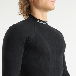 Lenjerie termică UYN Man Elevatyon Biomorph UW Shirt Long SL Turtle New Neck Black - 2025/26