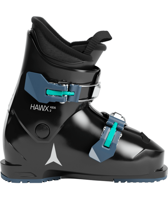 Clăpari de schi Atomic Hawx Kids 2 Black/Teal – 2025/26