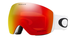 Ochelari de protecție Oakley Flight Deck L Matte White/Prizm Snow Torch Iridium - 2025/26