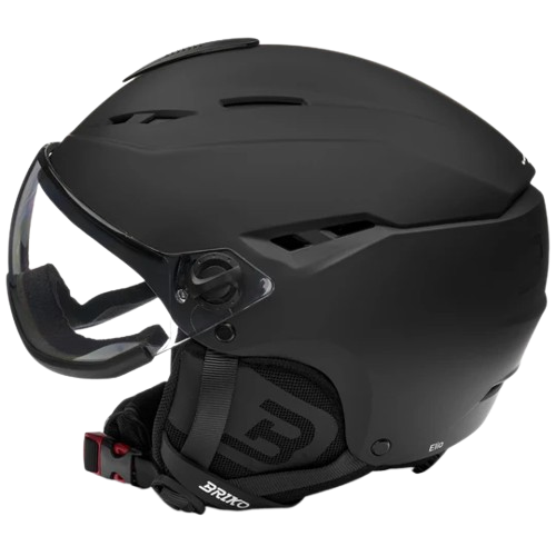 Cască Briko Elio Visor Photo Matt Black - 2025/26