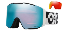 Ochelari de schi Oakley Line Miner Pro L Black White Duality Prizm Sapphire + lentile suplimentare Prizm Torch - 2024/25