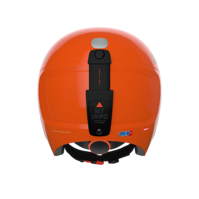Cască POC Pocito Skull Fluorescent Orange - 2025/26