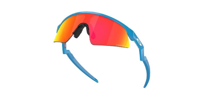 Ochelari de vedere Oakley Resistor Sweep Polished Sky Blue Frame/Prizm Ruby Lenses