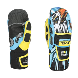 Level Worldcup JR  CF Mitt Yellow/Blue 2024/25 