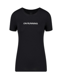 Tricou On Running RUN ON-T Women Black - 2025