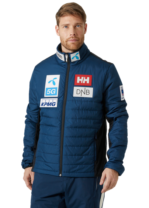 Geaca izolatoare Helly Hansen World Cup Insulator Jacket Ocean NSF - 2023/24