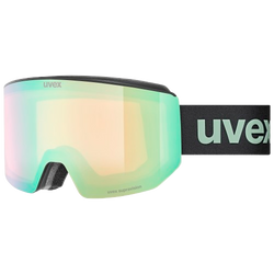 Uvex lace ATTRACT FM Black Matt/Mirror Opal + spare lens - 2025/26