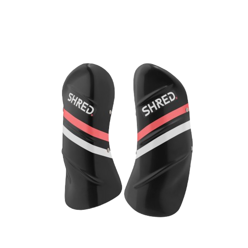 Apărători de tibie SHRED Carbon Carbon/Rust M - 2025/26