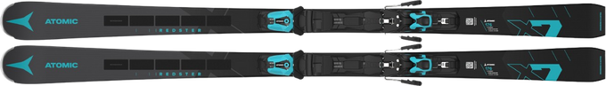 Schiuri Atomic Redster X7 Revoshock C + MI 12 GW Black/Teal - 2024/25