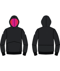 Băiat Atomic Redster Hoodie Black - 2025/26