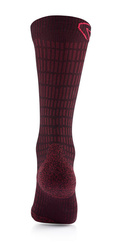 Șosete de schi Sidas Ski Expert Lady Burgundy - 2025/26